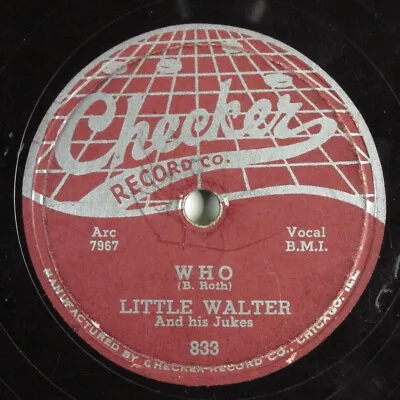 $8 • Buy Blues 78 LITTLE WALTER Who CHECKER 833 HEAR 812