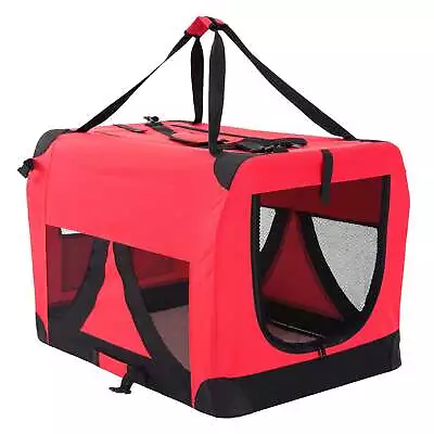 Paw Mate Red Portable Soft Dog Cage Crate Carrier XXXL • $114.95