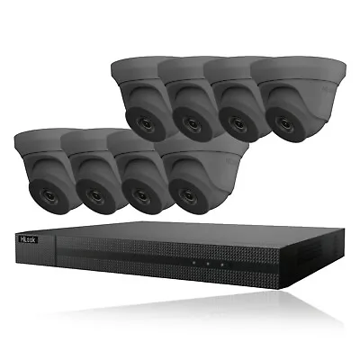 Hikvision Hilook Cctv Hd 1080p Night Vision Outdoor Dvr Home Security System Kit • £152.21