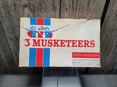 1955 3 Musketeers Candy Bar Box Vintage Candy Advertising Box • $24.99