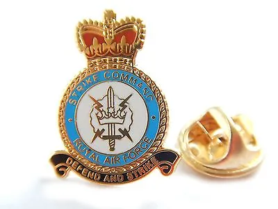 RAF Strike Command Lapel Pin Royal Air Force Military Badge • £3.49