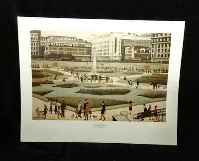 Piccadilly Gardens By L.S. Lowry Print  • $37.27