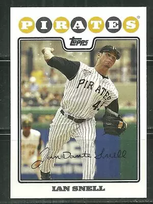 2008 Topps Pirates Ian Snell #pit5 • $0.99