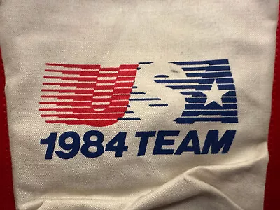 Vintage 1984 Olympics USA Tote Bag Gym Bag Travel Carry-On Bag Red/Wht/Blue • $27