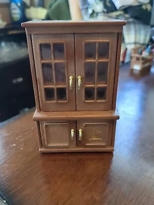 Vintage 1985 Bandai Maple Town Story Dining Room China Cabinet Hutch @TD • $14.95