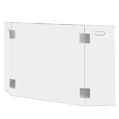 Barton Fireplace Screen 47.75 W 3-Panel Tempered Glass Folding W/ Side Handles • $133.81