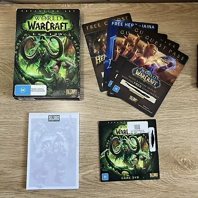 World Of Warcraft Legion Expansion Set PC Game Free Postage See Desc. • $21.90