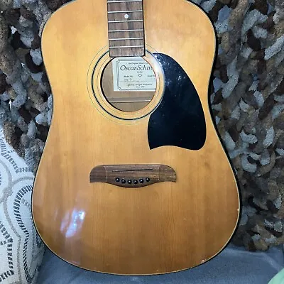 OSCAR SCHMIDT Serial No. 9604964 MODEL OG-3 ACOUSTIC Guitar • $50