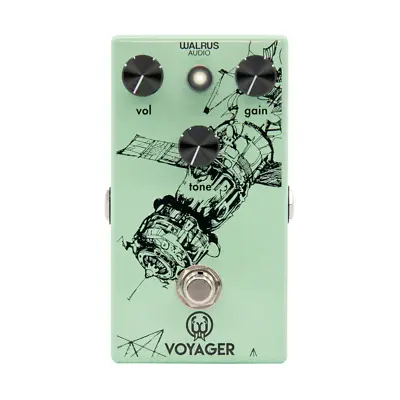 Walrus Voyager Pre-Amp/Overdrive Guitar Effects Pedal • $219.99