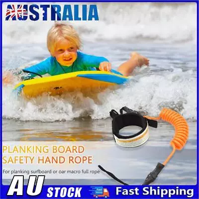 Safety Surfing Hand Rope Stand Up Paddle Board Leash For Surfboard (Orange) * • $10.44