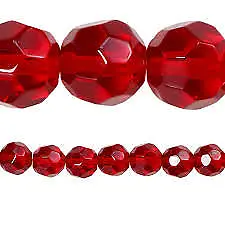 Rondelle Round Czech Crystal Glass Faceted Beads 2x3 3x44x6 6x8mm Jewellery  • £2.99