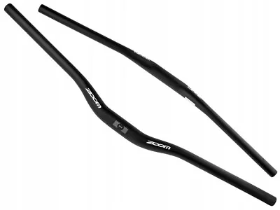 ZOOM MTB-AL-330BT Bike Bicycle Handlebar Aluminium FOV 640680720mm 6' Black • $23.99