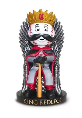 2018 Cincinnati Reds Game Of Thrones King Mr Redlegs Bobblehead SGA 8-28-18 • $32.95