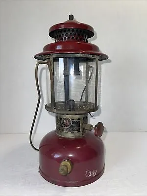 Vintage AGM Lantern Model 2572 With Globe  Double Mantle USA Untested  • $69.95