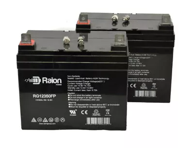 Raion 12V 35Ah Merits Travel-Ease Regal P310-2S C (MP-3C) Battery 2PK • $147.95