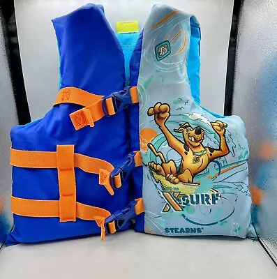 Stearns Scooby Doo Themed Youth Ski Vest/Life Jacket USCG APPROVED KIDS TYPE III • $14