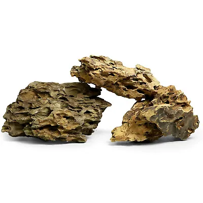 $59.98 • Buy Planted Tanks Dragon Stone Ohko Aquarium Rocks, Aquascape Kit (15lbs Box) By SRA