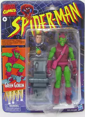 Hasbro Marvel Legends Spider-Man Green Goblin Retro Figure • $69.99