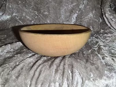 Small Vintage Occupied Japan Wood Bowl 1945 - 1952 Treenware Woodenware MCM • $15