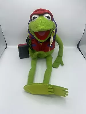 Kermit The Frog Official Frog-Tographer Macys 24  Plush Doll 35mm Camera • $25