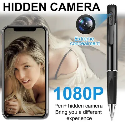 1080P HD Pocket Camera Pen 64GB Mini Body Video Recorder DVR Security Camera -US • $22.14