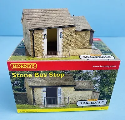 £21.99 • Buy Hornby 'oo' Gauge Skaledale R7272 'stone Bus Stop' Resin Building *new*