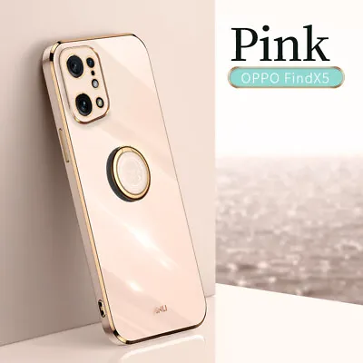 Shockproof Ring Case For OPPO Find X5 X3 Lite A17 A78 A79 A58 Soft Gel Covers • $14.99