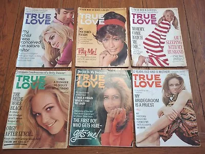 True Love Magazine Lot Of 6 (1968 1971) • $15.99