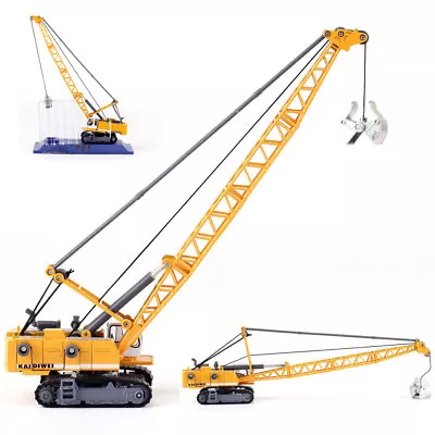 Crane Toy 1:87 Scale Construction Equipment Model Diecast Vehicle Toys For Boys • $25.90