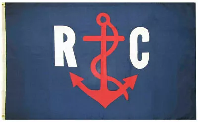 2X3 US Yacht Club Race Committee 100D Woven Poly Nylon 2'x3' Flag Banner Grommet • $12.88