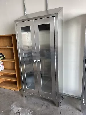 Stainless Steel Medical Cabinet • $2600