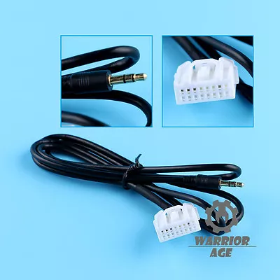 3.5mm AUX-In Mazda Radio Cable Male Interface Adapter For 06-13 Mazda 2 3 5 6 • $13.28