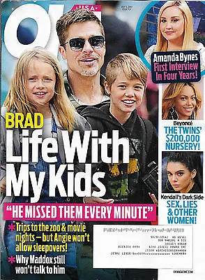OK! Magazine July 3 2017 Brad Pitt Amanda Bynes Beyonce Katy Perry Mandy Moore • £16.09