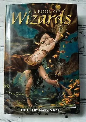 A Book Of Wizards Witch Marvin Kaye Magical Hardback First Science Fiction  • $6