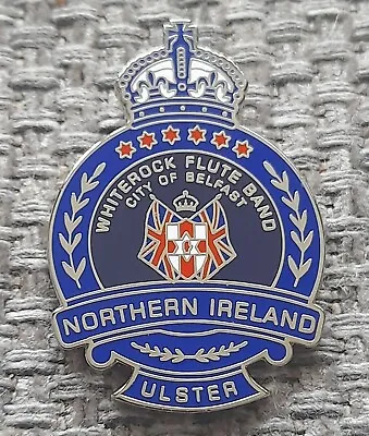 £5.50 • Buy Whiterock Flute Band - Belfast - Pin Badge - Orange- Loyalist 