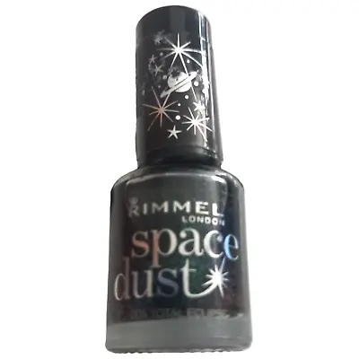 £19.99 • Buy Rimmel Nail Polish Varnish 1x8ml 005 Total Eclipse Glitter Space Dust Colour Tip