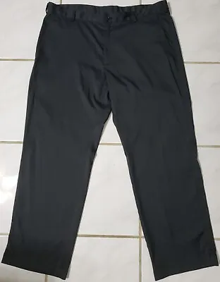 Nike Flat Front Tech Golf Pants Dri-Fit Mens 40 X 30 Black 472532-010 Chino • $23.99
