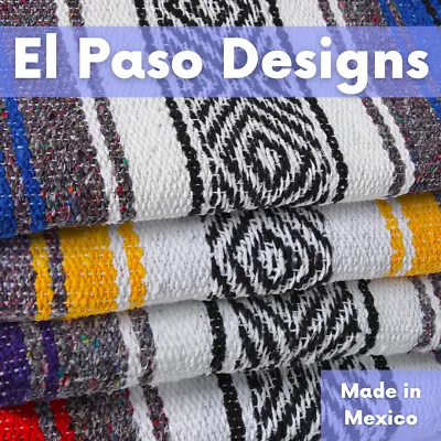 El Paso Designs Mexican Yoga Blankets (2 Blankets Random Color) • $29.99