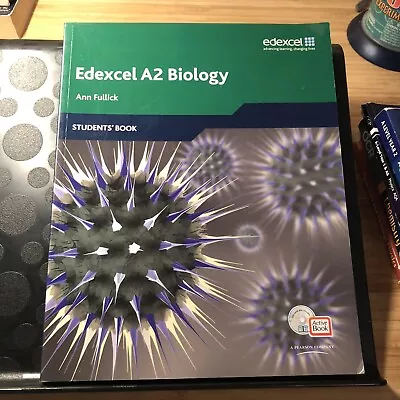 Edexcel A Level Science: A2 Biology Students' Book With ActiveBook CD By Sue... • £10