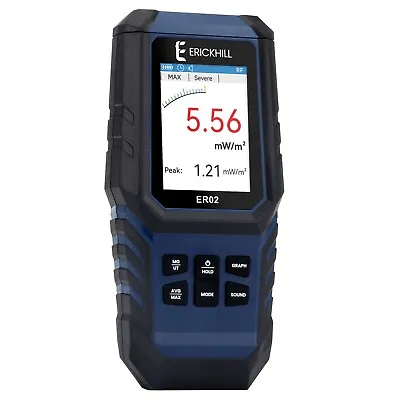 ERICKHILL EMF Meter3-in-1Rechargeable Digital Electromagnetic Field Radiation • $93.50