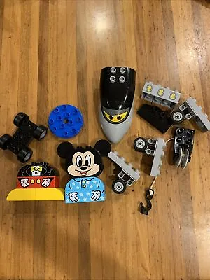 Disney Duplo Lego Pixar Planes Micky Minnie Mouse Wheels Crane Lot Bulk • $15