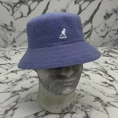 Men’s Kangol Lavender Terry Cloth Bermuda Bucket Hat • $120