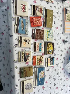 Lot Of  17 Vintage Unused FULL  Camel Matchbooks Matches From NEW Cool • $8.25