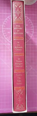 £20 • Buy The History Of England - Thomas Babington Macaulay - Folio Society - Hardback
