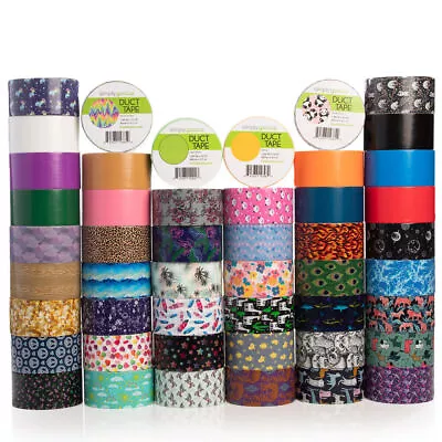 Simply Genius Duct Tape Roll Colors Patterns Craft Supplies Colored & Patterned • $6.99