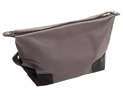 Mainstreet Collection Mens Canvas Dopp Kit Toiletry Bag With Zipper (Gray) • $14.95