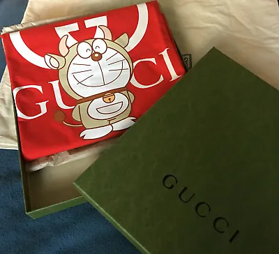$1995 • Buy GUCCI XDoraemon Oversize T-Shirt.Chinese New Year Of The Ox.Limited Ed.Brand New