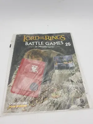 Lord Of The Rings Battle Games In Middle Earth Magazine Issue 25 With Figurine • £10