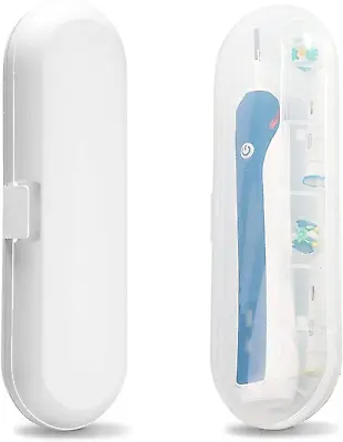 $21.03 • Buy Fowecelt 2 Pcs Electric Toothbrush Travel Case For Oral-B Pro And Other Electric