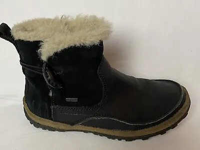 Merrell Tremblant Polar Winter Boots Womens Size 8.5 Waterproof Black Leather • $45.77